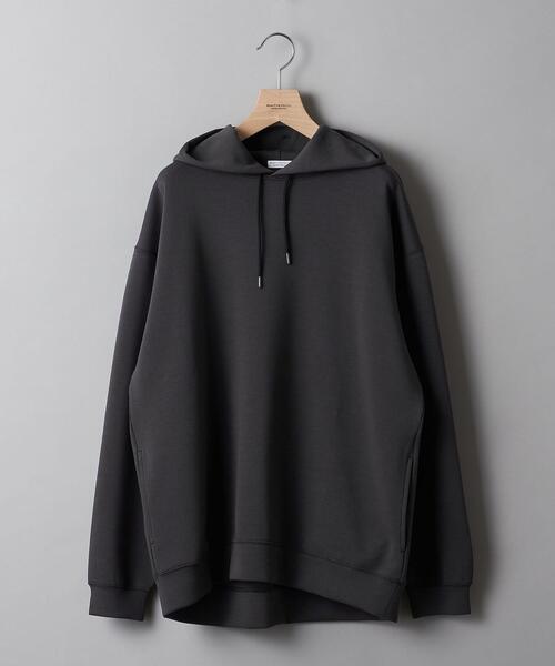 BEAUTY&YOUTH UNITED ARROWS(ビューティーアンドユースユナイテッドアローズ)の「【WEB限定】 ライトダンボールニット スウェット パーカー(パーカー・メンズ・ベージュ/ダークグレー/コバルトブルー/ライトグレー・L/M/S)」の3枚目の写真