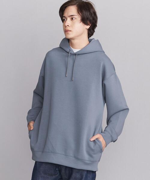 BEAUTY&YOUTH UNITED ARROWS(ビューティーアンドユースユナイテッドアローズ)の「【WEB限定】 ライトダンボールニット スウェット パーカー(パーカー・メンズ・ベージュ/ダークグレー/コバルトブルー/ライトグレー・L/M/S)」の19枚目の写真