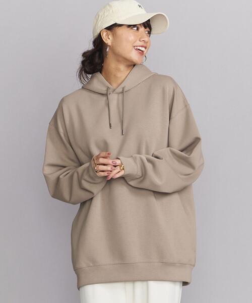 BEAUTY&YOUTH UNITED ARROWS(ビューティーアンドユースユナイテッドアローズ)の「【WEB限定】 ライトダンボールニット スウェット パーカー(パーカー・メンズ・ベージュ/ダークグレー/コバルトブルー/ライトグレー・L/M/S)」の10枚目の写真