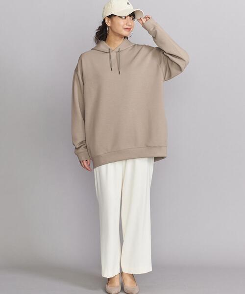 BEAUTY&YOUTH UNITED ARROWS(ビューティーアンドユースユナイテッドアローズ)の「【WEB限定】 ライトダンボールニット スウェット パーカー(パーカー・メンズ・ベージュ/ダークグレー/コバルトブルー/ライトグレー・L/M/S)」の15枚目の写真