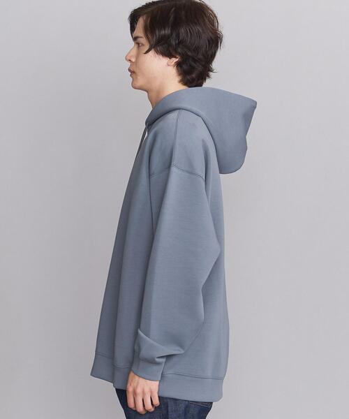 BEAUTY&YOUTH UNITED ARROWS(ビューティーアンドユースユナイテッドアローズ)の「【WEB限定】 ライトダンボールニット スウェット パーカー(パーカー・メンズ・ベージュ/ダークグレー/コバルトブルー/ライトグレー・L/M/S)」の6枚目の写真