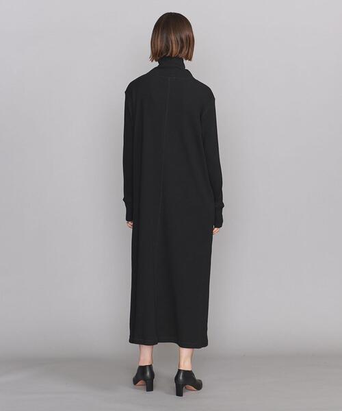 BEAUTY&YOUTH UNITED ARROWS(ビューティーアンドユースユナイテッドアローズ)の「BY コットンフレアタートルネック ワンピース -ウォッシャブル-(ワンピース・レディース・ブラック/ワインレッド/モカ・FREE)」の10枚目の写真