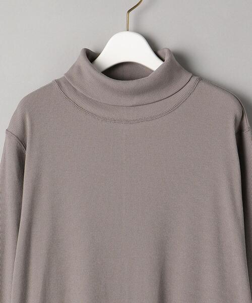 BEAUTY&YOUTH UNITED ARROWS(ビューティーアンドユースユナイテッドアローズ)の「BY コットンフレアタートルネック ワンピース -ウォッシャブル-(ワンピース・レディース・ブラック/ワインレッド/モカ・FREE)」の22枚目の写真