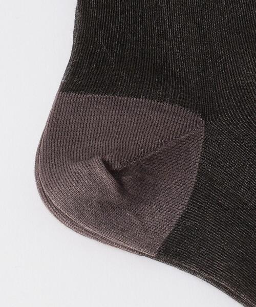 coen（コーエン）の「シアーラメソックス（ソックス/靴下・レディース・ホワイト/ブラック/ダークブラウン/ライム・FREE）」の7枚目の写真