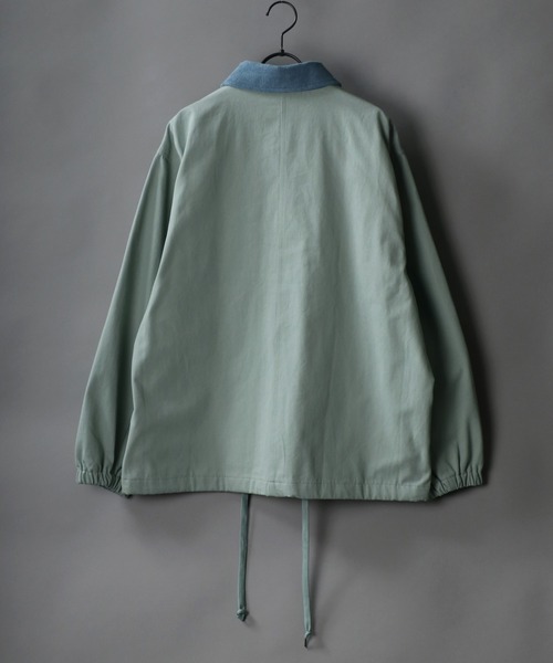 SITRY（シトリー）の「Short Hunting Jacket/オーバーサイズ ショート ハンティング ジャケット/カバーオール（カバーオール・メンズ・ブラック/グリーン/オフホワイト・M/L）」の7枚目の写真