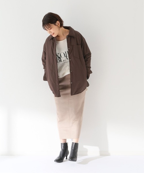 Spick & Span（スピックアンドスパン）の「#パディングシャツブルゾン
