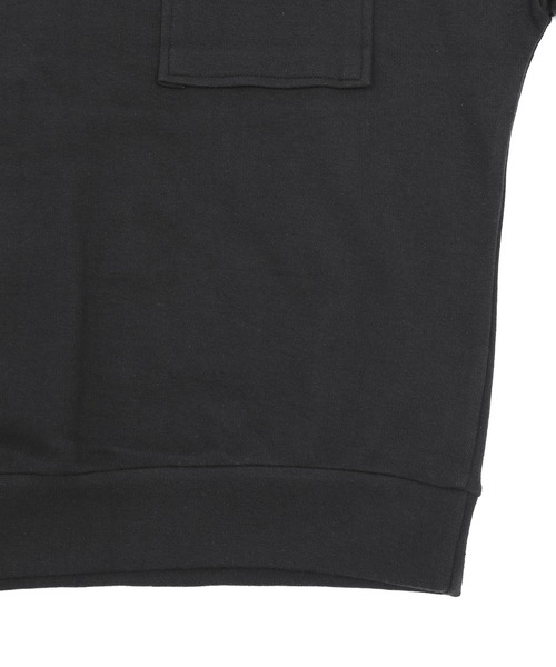 Figments（フィグメンツ）の「フロントポケットスウェット（スウェット・レディース・ブルー/ブラック・FREE）」の9枚目の写真