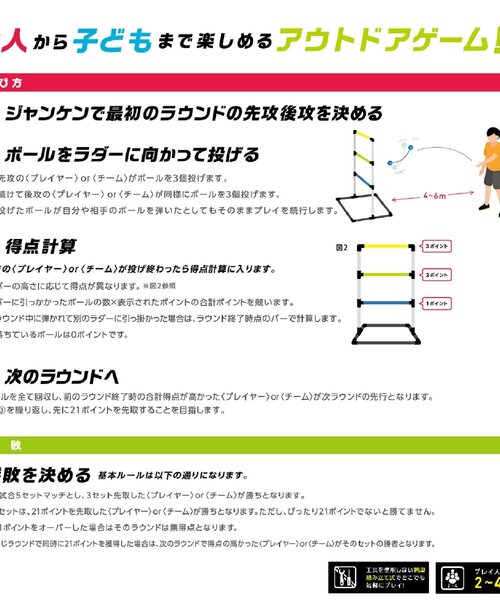 BREEZE(ブリーズ)の「/ラダーボール(おもちゃ・キッズ・マルチ・FREE)」の9枚目の写真