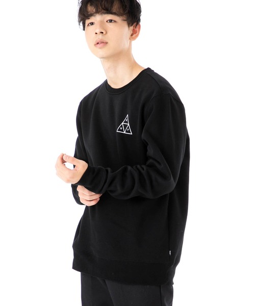HUF（ハフ）の「ハフ トレーナー トライアングルロゴ スウェット（スウェット・メンズ・ブラック/グレー・L/M/S/XL/XXL）」の16枚目の写真