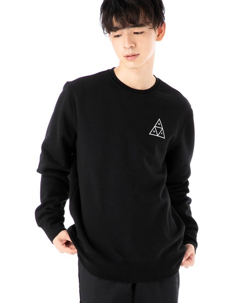 HUF（ハフ）の「ハフ トレーナー トライアングルロゴ スウェット（スウェット・メンズ・ブラック/グレー・L/M/S/XL/XXL）」の17枚目の写真