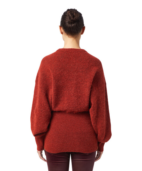 DIESEL（ディーゼル）の「レディース ニット リラックスフィット ボリュームリブ ドロップショルダー（ニット/セーター・レディース・レッド/ブルー・X-SMALL/LARGE/MEDIUM/SMALL）」の20枚目の写真