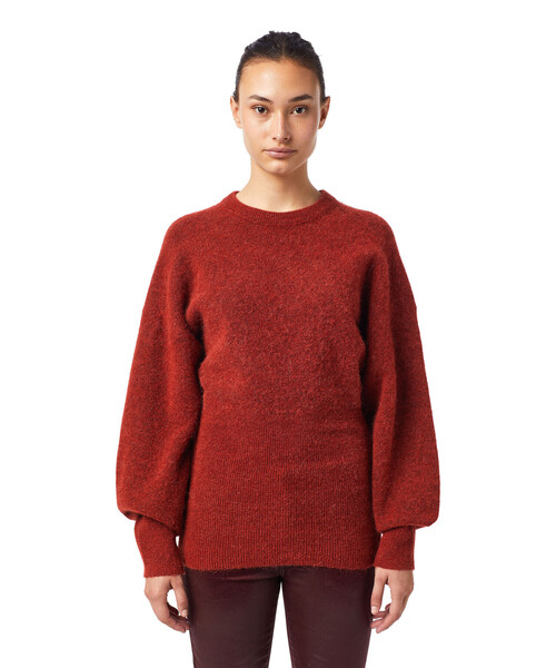 DIESEL（ディーゼル）の「レディース ニット リラックスフィット ボリュームリブ ドロップショルダー（ニット/セーター・レディース・レッド/ブルー・X-SMALL/LARGE/MEDIUM/SMALL）」の21枚目の写真