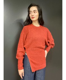 DIESEL | レディース ニット リラックスフィット ボリュームリブ ドロップショルダー(ニット/セーター)