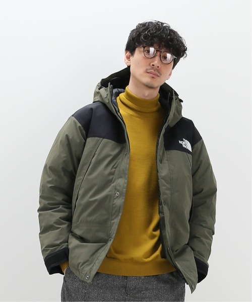 THE NORTH FACE（ザノースフェイス）の「【THE NORTH FACE / ザ ノースフェイス】Mountain Down Jacket（ダウンジャケット/コート・メンズ・ブラック/ブラウン系その他/カーキ・MEDIUM/LARGE/X-LARGE）」の4枚目の写真