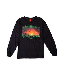 ナインルーラーズ [Nine Rulaz] - ヘリコプター グラフィック 長袖 Tシャツ [Helicopter L/S Tee]
