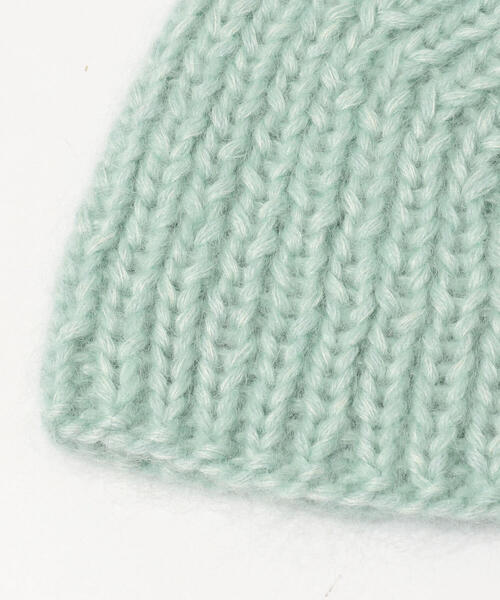 TOMORROWLAND (トゥモローランド)の「KARAKORAM ニットキャップ(ニットキャップ/ビーニー・レディース・ホワイト/ライトブルー/グレー・FREE)」の7枚目の写真