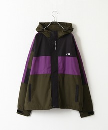 【FILA】バイカラーフードライトジャケット