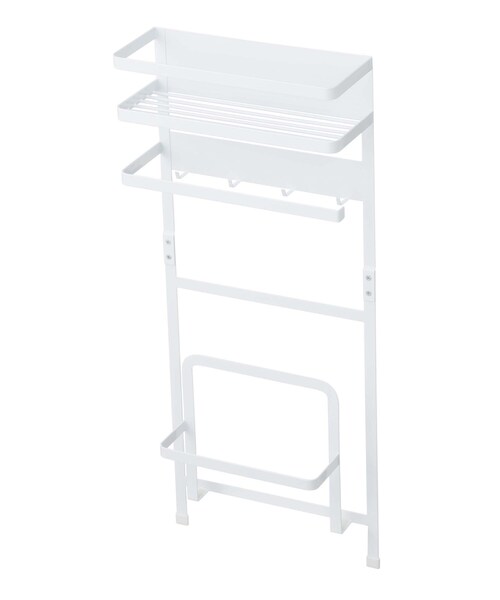 212 KITCHEN STORE(トゥワントゥキッチンストア)の「洗濯機横マグネット収納ラック WH 山崎実業 <tower タワー>(収納グッズ・レディース・その他・00)」の2枚目の写真