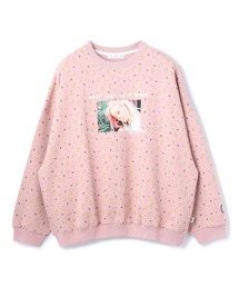 Little sunny bite（リトルサニーバイト）の「LittleSunnyBite/リトルサニーバイト/Valerie phillips × little sunny bite Floral print photo sweat top/フォトプリントスウェット（スウェット・メンズ）」