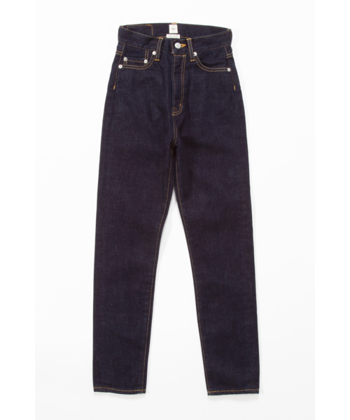 SEA(シー)の「VINTAGE 875H ハイライズスリムクラッシュオリジナルセルヴィッチデニムパンツ(デニムパンツ・レディース・ブルー/ライトブルー/ワンウォッシュ/ノンウォッシュ・27/24/25/26)」の3枚目の写真