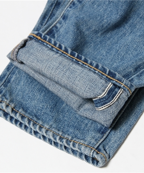 SEA(シー)の「VINTAGE 875H ハイライズスリムクラッシュオリジナルセルヴィッチデニムパンツ(デニムパンツ・レディース・ブルー/ライトブルー/ワンウォッシュ/ノンウォッシュ・27/24/25/26)」の14枚目の写真