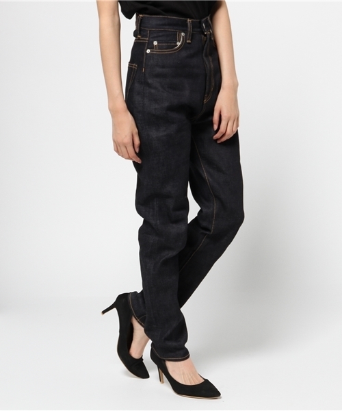 SEA(シー)の「VINTAGE 875H ハイライズスリムクラッシュオリジナルセルヴィッチデニムパンツ(デニムパンツ・レディース・ブルー/ライトブルー/ワンウォッシュ/ノンウォッシュ・27/24/25/26)」の17枚目の写真