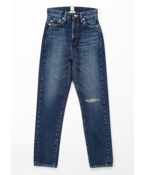 SEA(シー)の「VINTAGE 875H ハイライズスリムクラッシュオリジナルセルヴィッチデニムパンツ(デニムパンツ・レディース・ブルー/ライトブルー/ワンウォッシュ/ノンウォッシュ・27/24/25/26)」の7枚目の写真