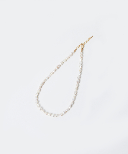 qualite（カリテ）の「バロックパールチェーンネックレス（ネックレス・レディース・ゴールド・フリー）」の5枚目の写真
