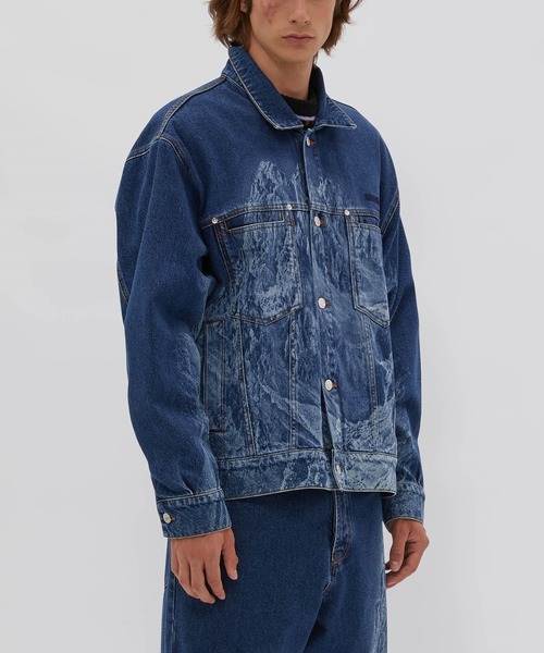 MSGM(エムエスジーエム)の「マウンテンデニムジャケット(デニムジャケット・メンズ・インディゴブルー・46/48)」の6枚目の写真