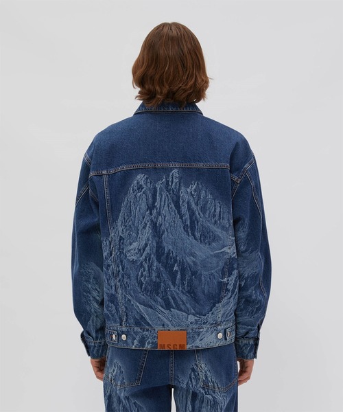 MSGM(エムエスジーエム)の「マウンテンデニムジャケット(デニムジャケット・メンズ・インディゴブルー・46/48)」の5枚目の写真