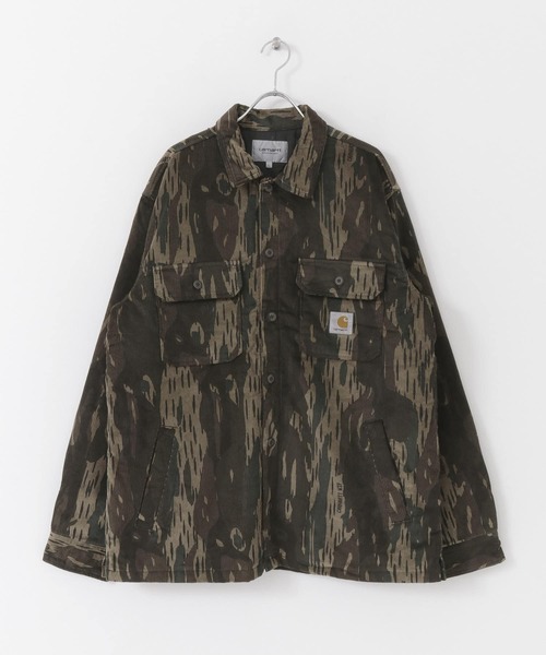 Carhartt（カーハート）の「『WEB/一部店舗限定』CARHARTT WHITSOME SHIRTS JACKET（ミリタリージャケット・メンズ・カモフラージュ・MEDIUM/LARGE）」の10枚目の写真