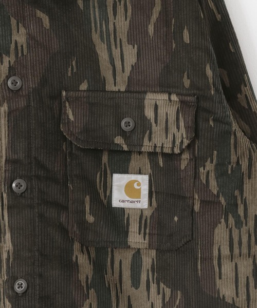 Carhartt（カーハート）の「『WEB/一部店舗限定』CARHARTT WHITSOME SHIRTS JACKET（ミリタリージャケット・メンズ・カモフラージュ・MEDIUM/LARGE）」の11枚目の写真