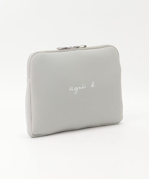 agnes b.（アニエスベー）の「PCケース (RAS19－01)（エコバッグ