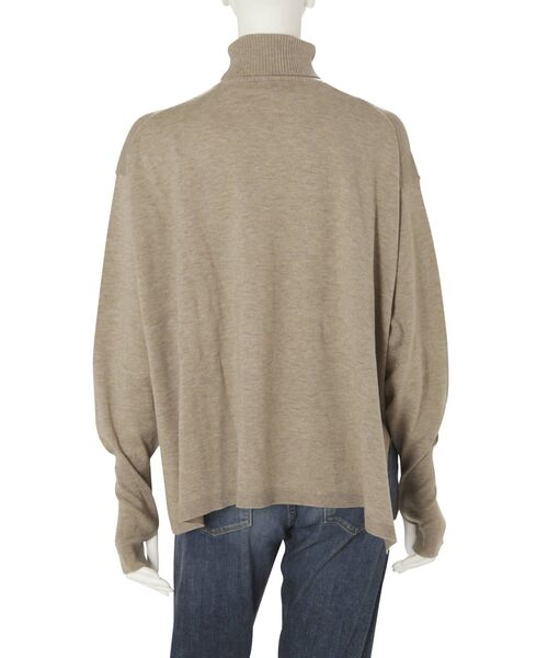 Ungrid(アングリッド)の「ウォッシャブルタートルワイドニット(ニット/セーター・レディース・ヘザーグレー/ブラック/ピンク・FREE)」の15枚目の写真