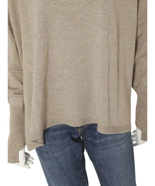 Ungrid(アングリッド)の「ウォッシャブルタートルワイドニット(ニット/セーター・レディース・ヘザーグレー/ブラック/ピンク・FREE)」の17枚目の写真