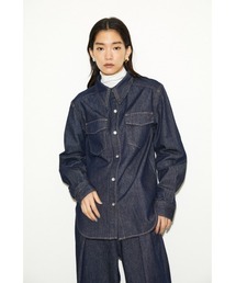 THROW by SLY | 【THROW】WASHED DENIM SH/デニムシャツ(シャツ/ブラウス)