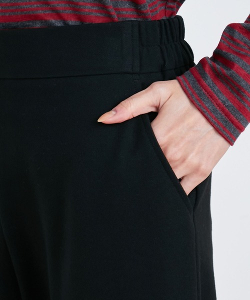 DECOY SINCE 1981(デコイシンスイチキュウハチイチ)の「裏起毛ワイドパンツ(その他パンツ・レディース・ブラック/ブラウン・70/64/67)」の12枚目の写真