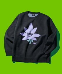 HUF | PURPLE BUDDY SWEATER / HUF セーター ニット/【PURPLE BUDDY PACK】(ニット/セーター)