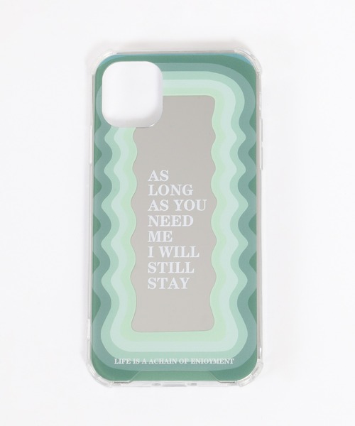 WC（ダブル シー）の「ウェーブミラーiphoneケース（スマホケース/カバー・レディース・ピンク/グリーン・1/2）」の14枚目の写真