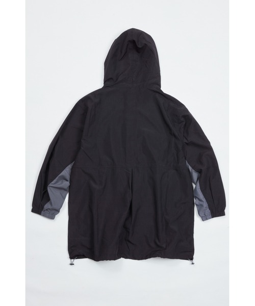 AlexanderLeeChang(アレキサンダーリーチャン)の「AlexanderLeeChang/アレキサンダーリーチャン BIG ANORAK ビッグシルエットアノラック(ナイロンジャケット・メンズ・ブラック/パープル/イエロー・2/3)」の10枚目の写真