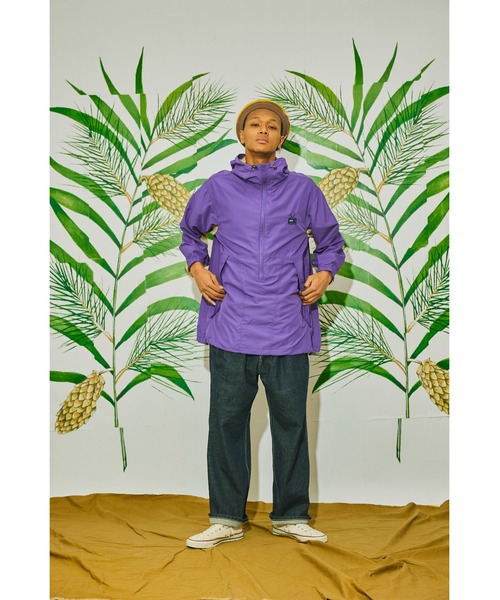 AlexanderLeeChang(アレキサンダーリーチャン)の「AlexanderLeeChang/アレキサンダーリーチャン BIG ANORAK ビッグシルエットアノラック(ナイロンジャケット・メンズ・ブラック/パープル/イエロー・2/3)」の19枚目の写真