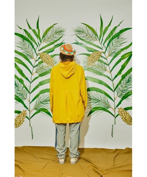 AlexanderLeeChang(アレキサンダーリーチャン)の「AlexanderLeeChang/アレキサンダーリーチャン BIG ANORAK ビッグシルエットアノラック(ナイロンジャケット・メンズ・ブラック/パープル/イエロー・2/3)」の20枚目の写真