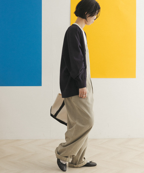 FORK&SPOON（フォークアンドスプーン）の「FORK&SPOON　アップサイクルデニムオーバーオール（サロペット/オーバーオール・レディース・ベージュ/インディゴブルー・ONE）」の19枚目の写真