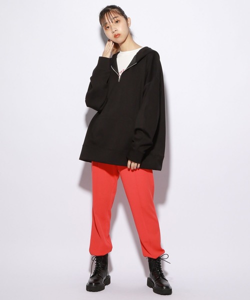 PBLIM（ページボーイリム）の「【PAGEBOYLIM】カラーダンボールパーカー（パーカー・レディース・ブルー/ブラック/グリーン・LARGE/MEDIUM）」の7枚目の写真