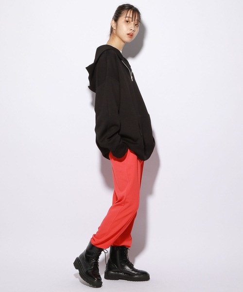 PBLIM（ページボーイリム）の「【PAGEBOYLIM】カラーダンボールパーカー（パーカー・レディース・ブルー/ブラック/グリーン・LARGE/MEDIUM）」の8枚目の写真