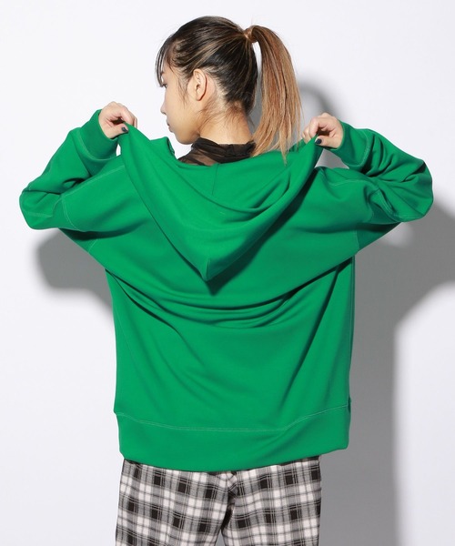 PBLIM（ページボーイリム）の「【PAGEBOYLIM】カラーダンボールパーカー（パーカー・レディース・ブルー/ブラック/グリーン・LARGE/MEDIUM）」の11枚目の写真