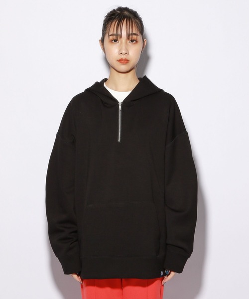 PBLIM（ページボーイリム）の「【PAGEBOYLIM】カラーダンボールパーカー（パーカー・レディース・ブルー/ブラック/グリーン・LARGE/MEDIUM）」の21枚目の写真