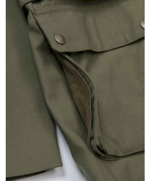 MR.GENTLEMAN（ミスタージェントルマン）の「CORDUROY COLLAR HUNTING COAT（その他アウター・メンズ・ブラウン/カーキ・SMALL/MEDIUM）」の6枚目の写真