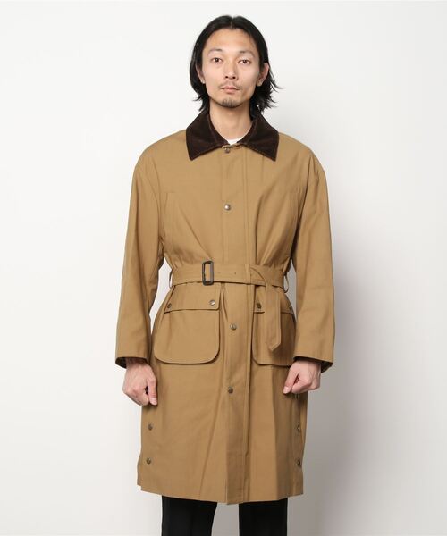 MR.GENTLEMAN（ミスタージェントルマン）の「CORDUROY COLLAR HUNTING COAT（その他アウター・メンズ・ブラウン/カーキ・SMALL/MEDIUM）」の11枚目の写真