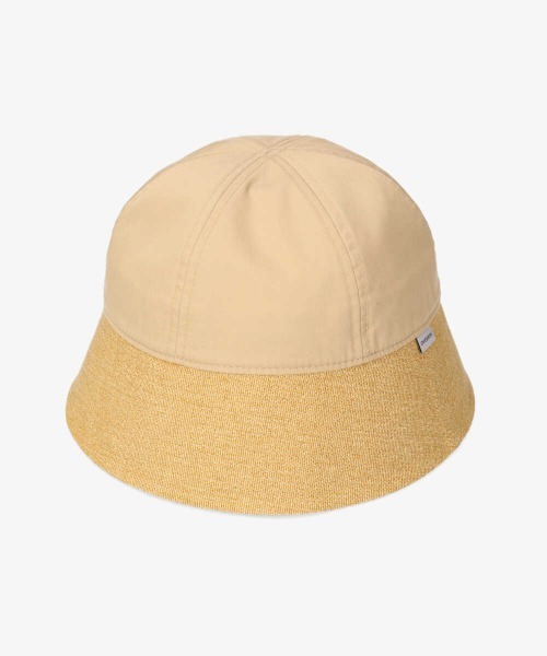 OVERRIDE（オーバーライド）の「OVERRIDE PAPER BRIM GOB HAT（ハット・メンズ・グレー/ベージュ・58cm）」の11枚目の写真